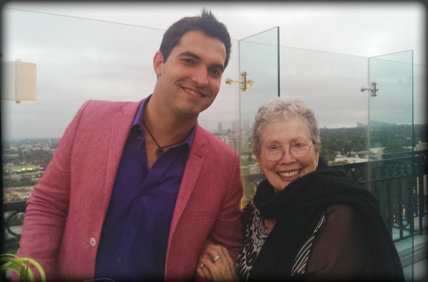 Mikel Beaukel with DORIS DAY Show & Little Shop Of Horror Star Jackie Joseph.