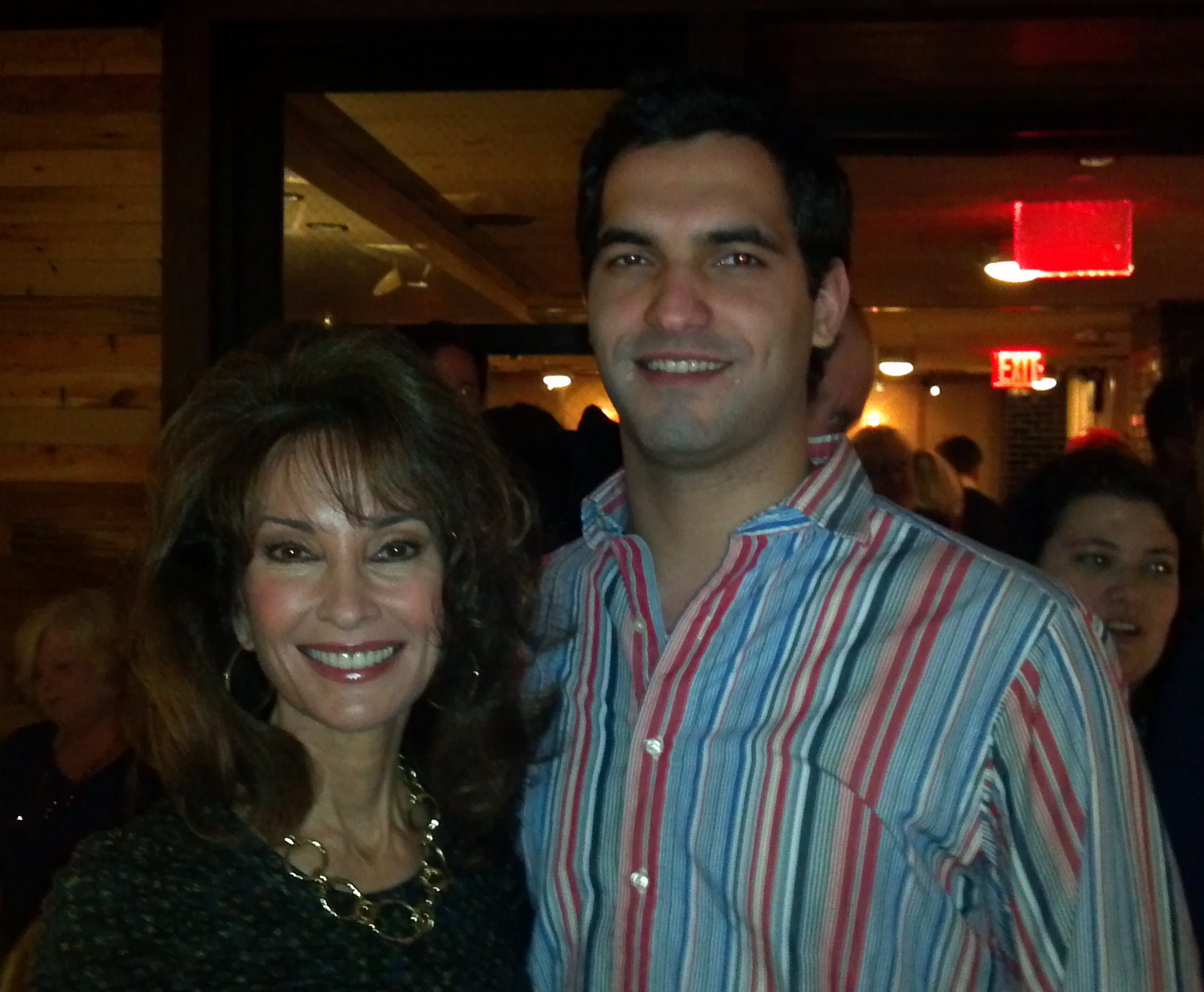 Susan Lucci Soap Opera Queen & young Star Mikel Beaukel