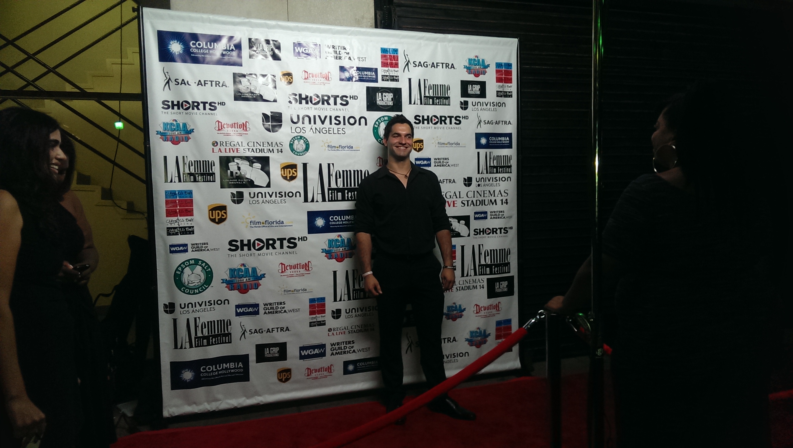 Another Red Carpet Event for Mikel Beaukel always pleasing the Press.