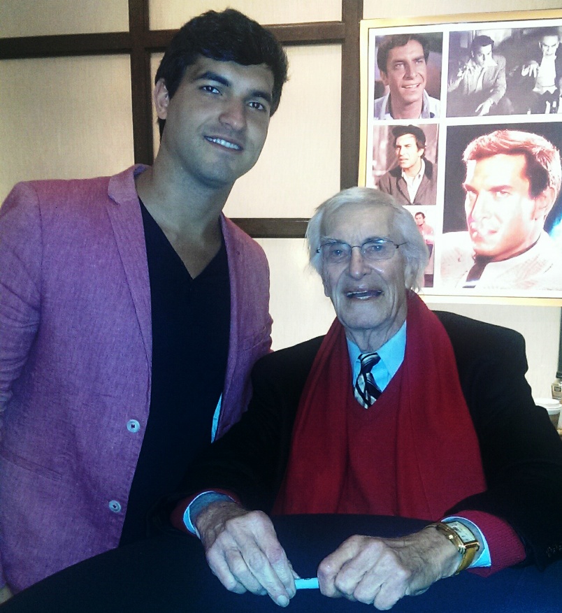 MIKEL Beaukel uncovering a MISSION IMPOSSIBLE with it's Star and Oscar Winner Martin Landau.