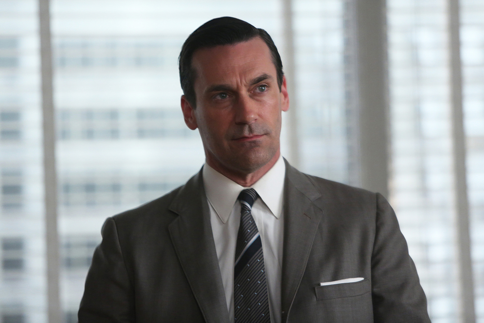 Still of Jon Hamm in MAD MEN. Reklamos vilkai (2007)