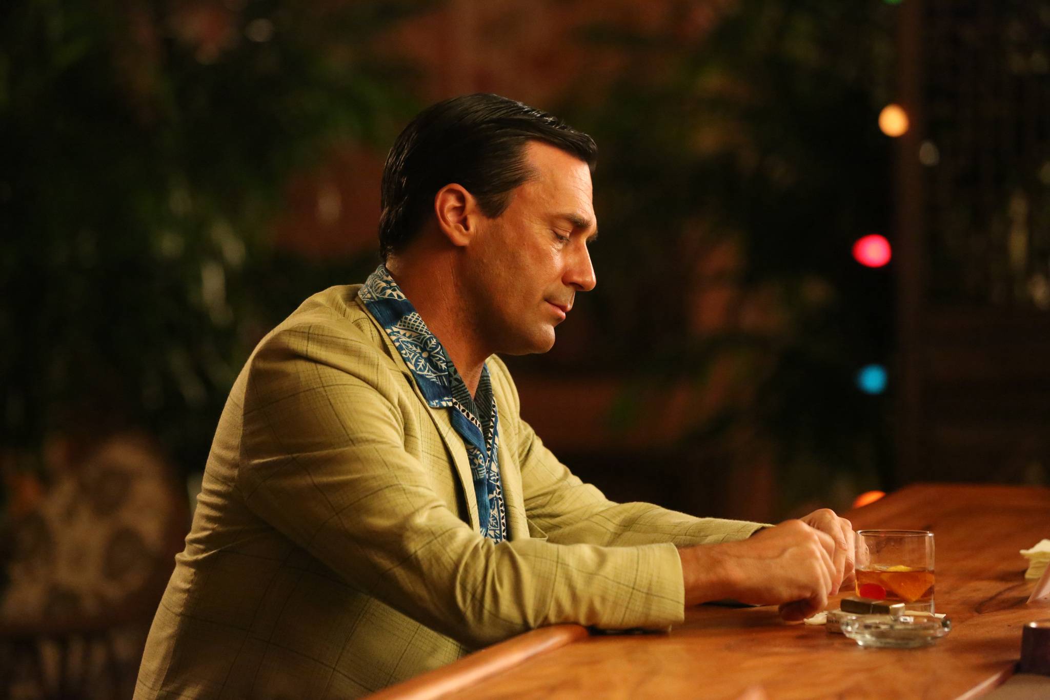 Still of Jon Hamm in MAD MEN. Reklamos vilkai (2007)