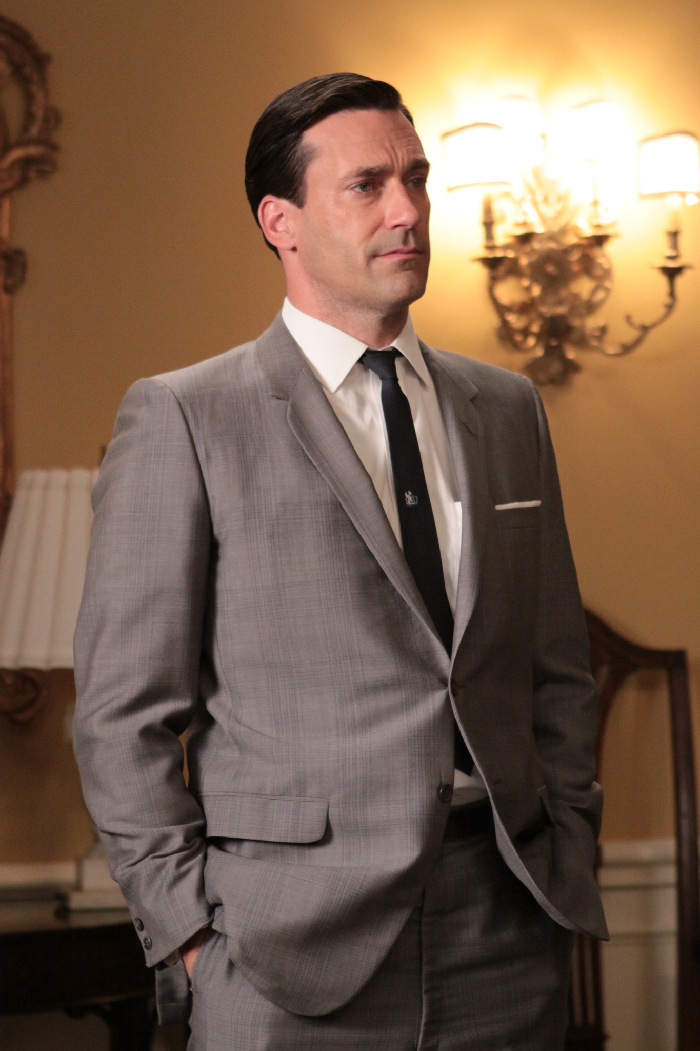 Still of Jon Hamm in MAD MEN. Reklamos vilkai (2007)