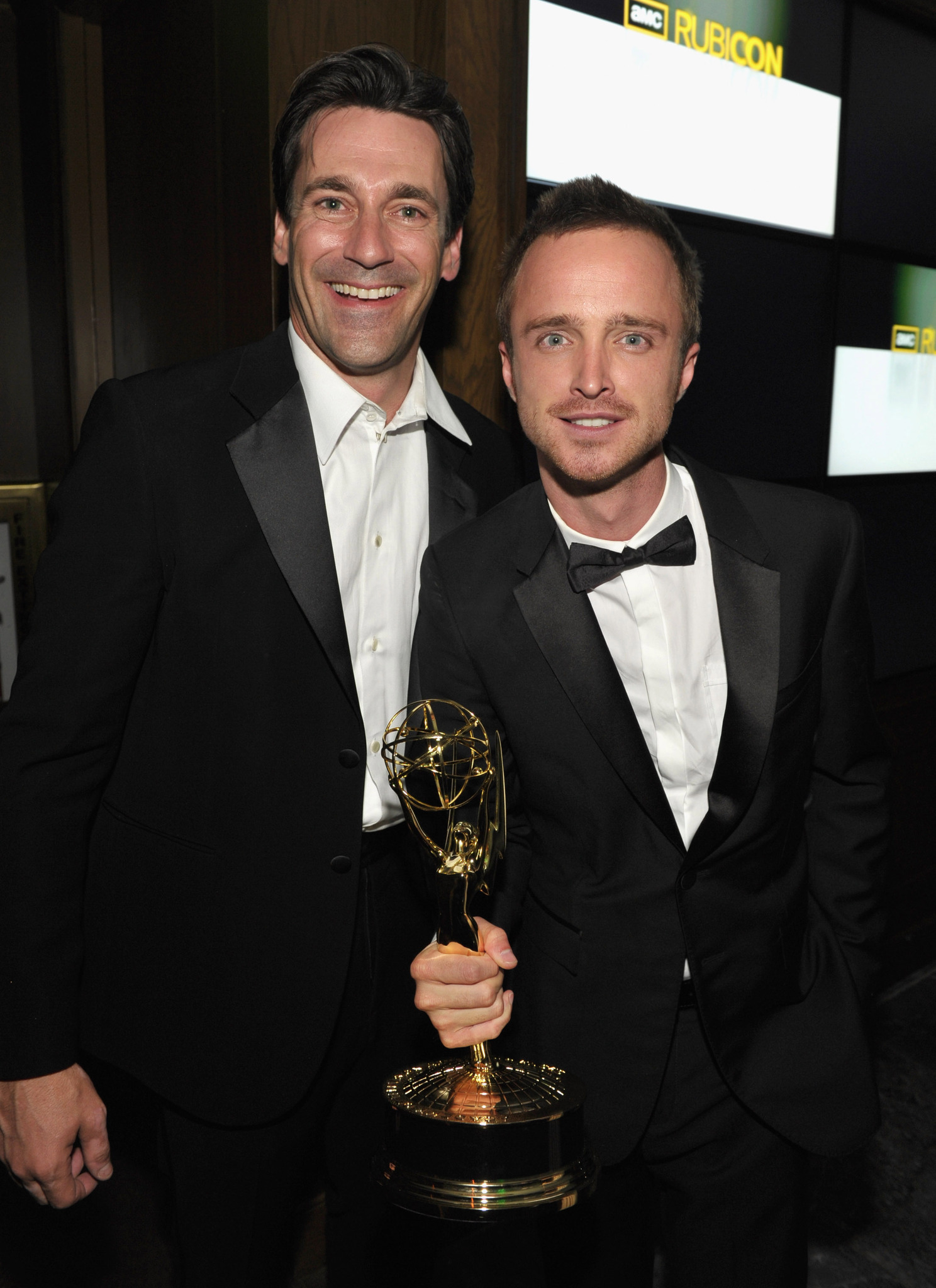 Jon Hamm and Aaron Paul