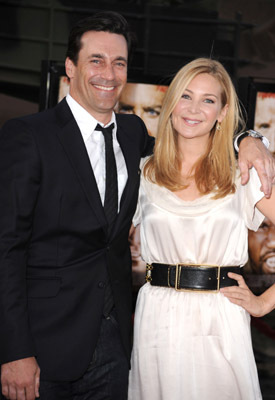 Jon Hamm and Jennifer Westfeldt at event of A komanda (2010)