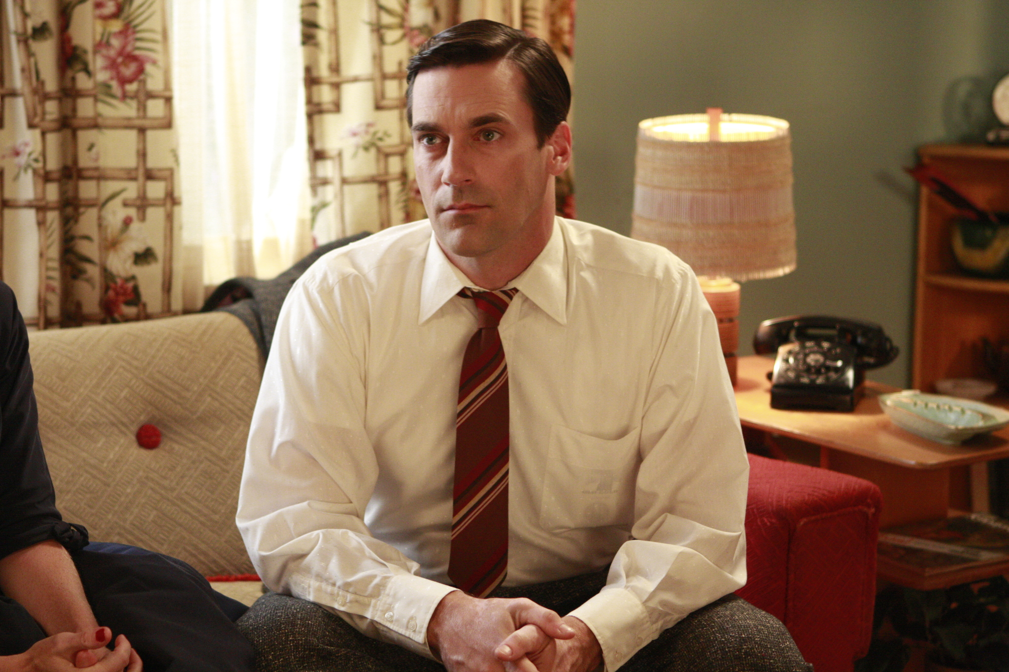 Still of Jon Hamm in MAD MEN. Reklamos vilkai (2007)