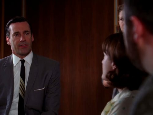 Still of Jon Hamm in MAD MEN. Reklamos vilkai (2007)