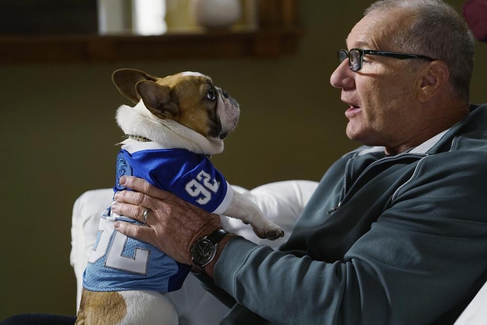 Still of Ed O'Neill and Brigitte the Dog in Moderni seima (2009)