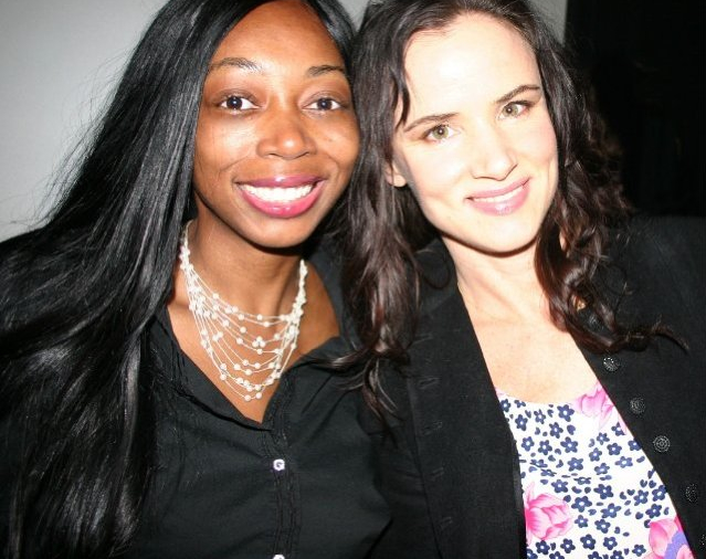 Eunice Chiweshe Goldstein and Juliette Lewis