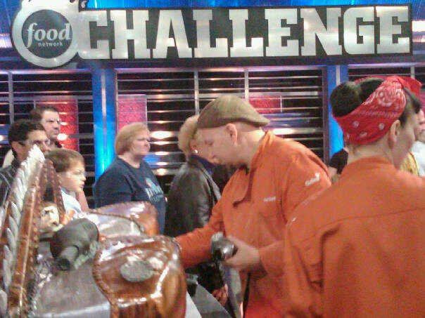 FOOD NETWORK CHALLENGE-DEMOLITION DERBY CAKES.