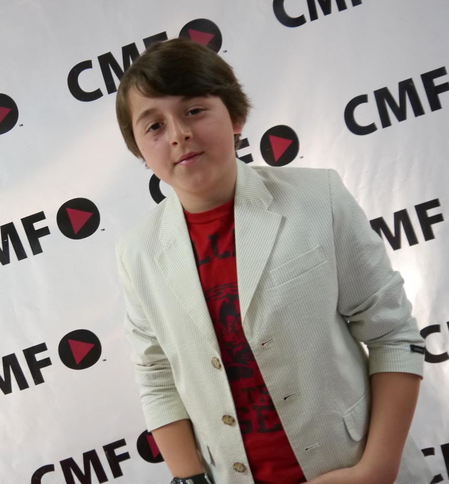 CMF Red carpet. Alex got the Best Actor award on Wishbone short film.