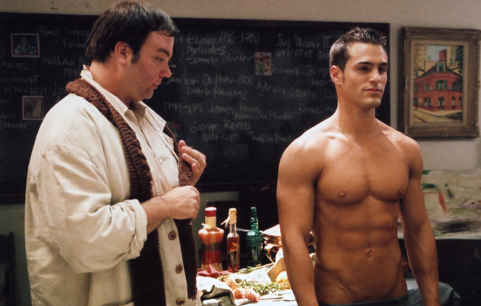 Still of Michael Serrato and Marco Dapper in Eating Out 2: Sloppy Seconds (2006)