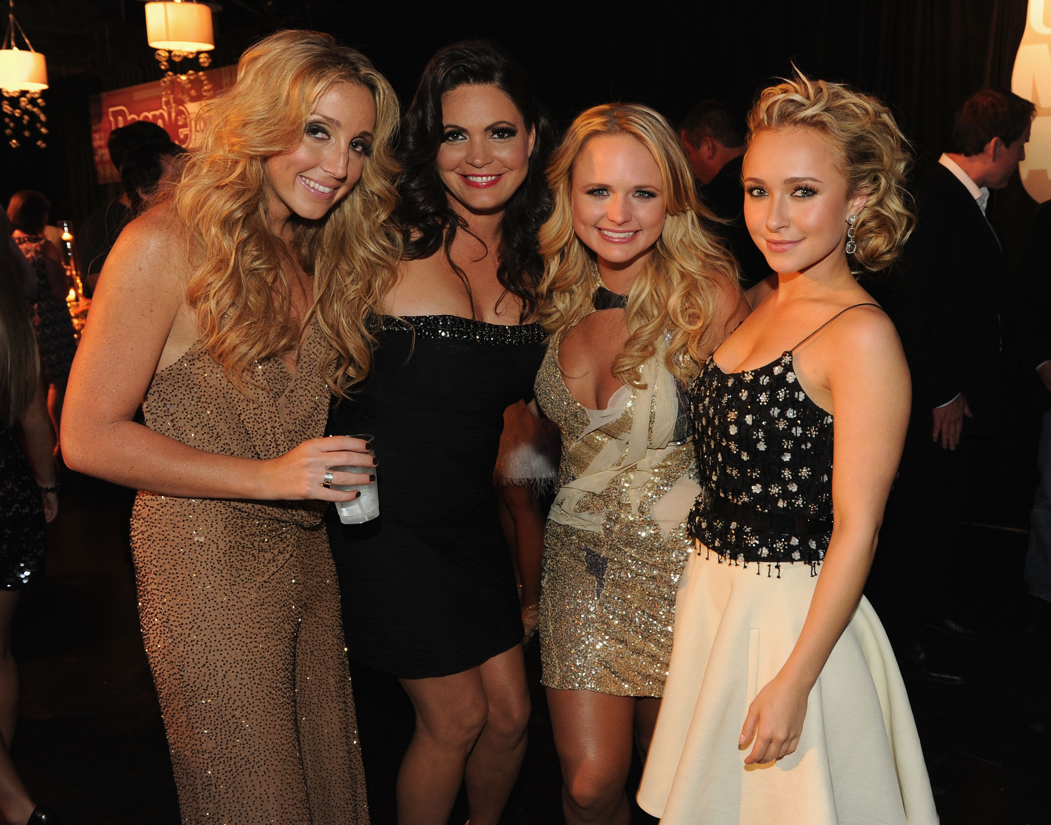 Hayden Panettiere, Miranda Lambert, Ashley Monroe and Angaleena Presley