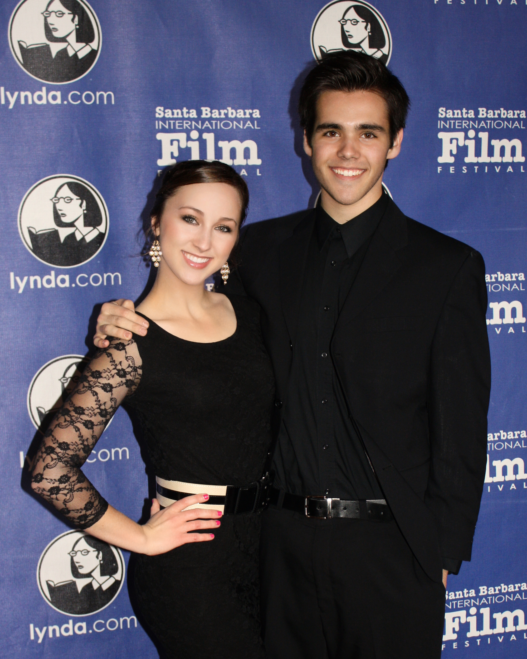 Lauryn Morse and Cade King 2013 Santa Barbara Int'l Film Festival