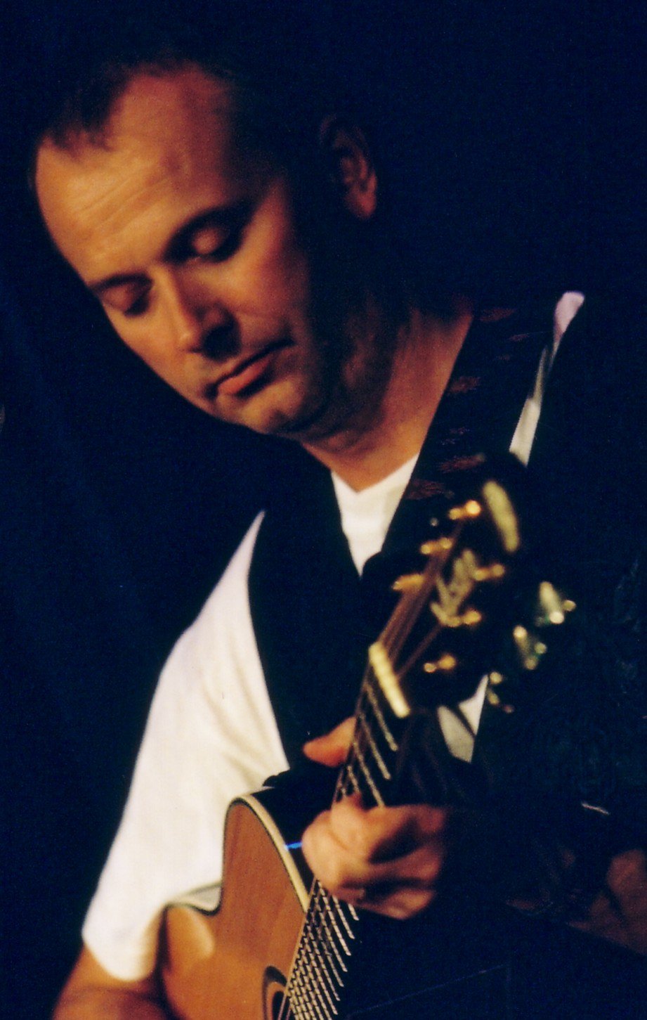 Dave Long performing at the Kingston Arts Centre