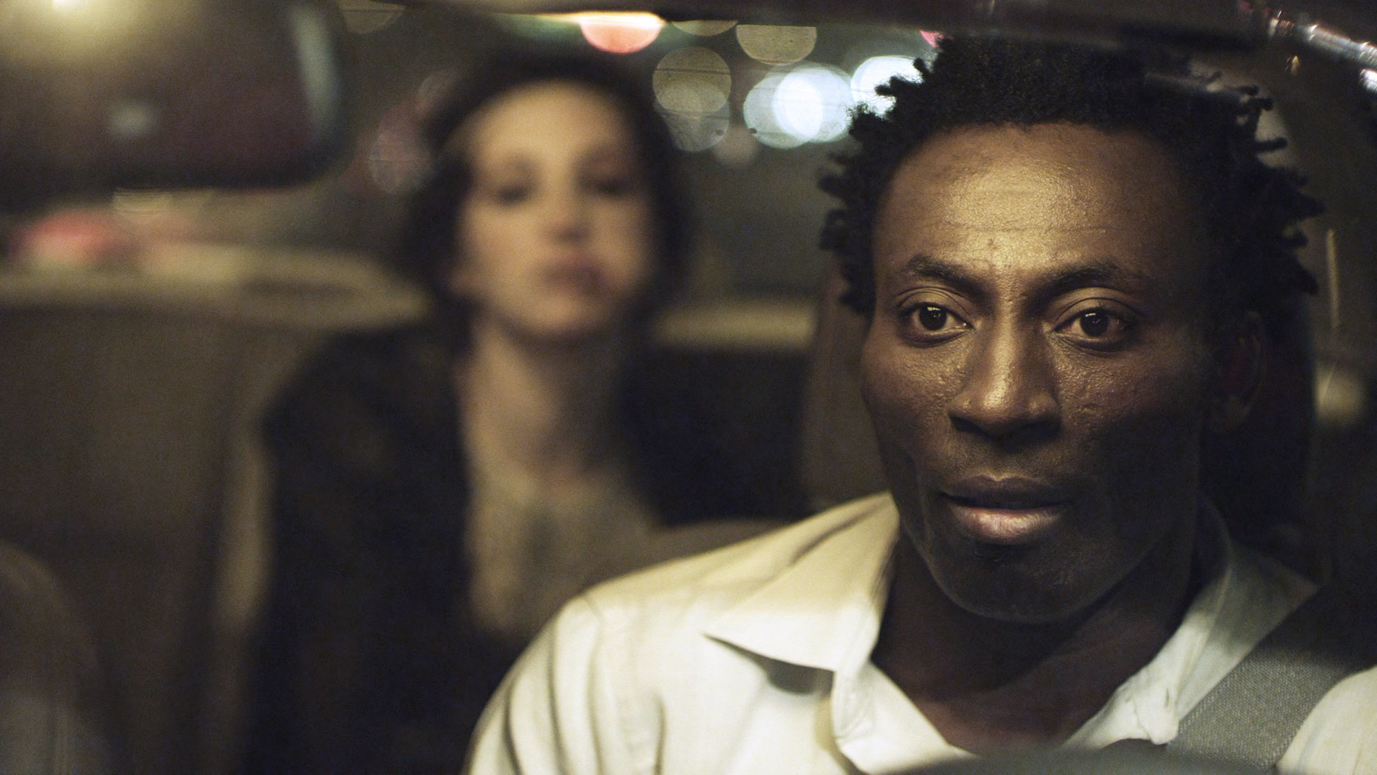 Babs Olusanmokun (Ade) and Christina Brucato (Pixie) in Brian Quist's short film This Is Poetry