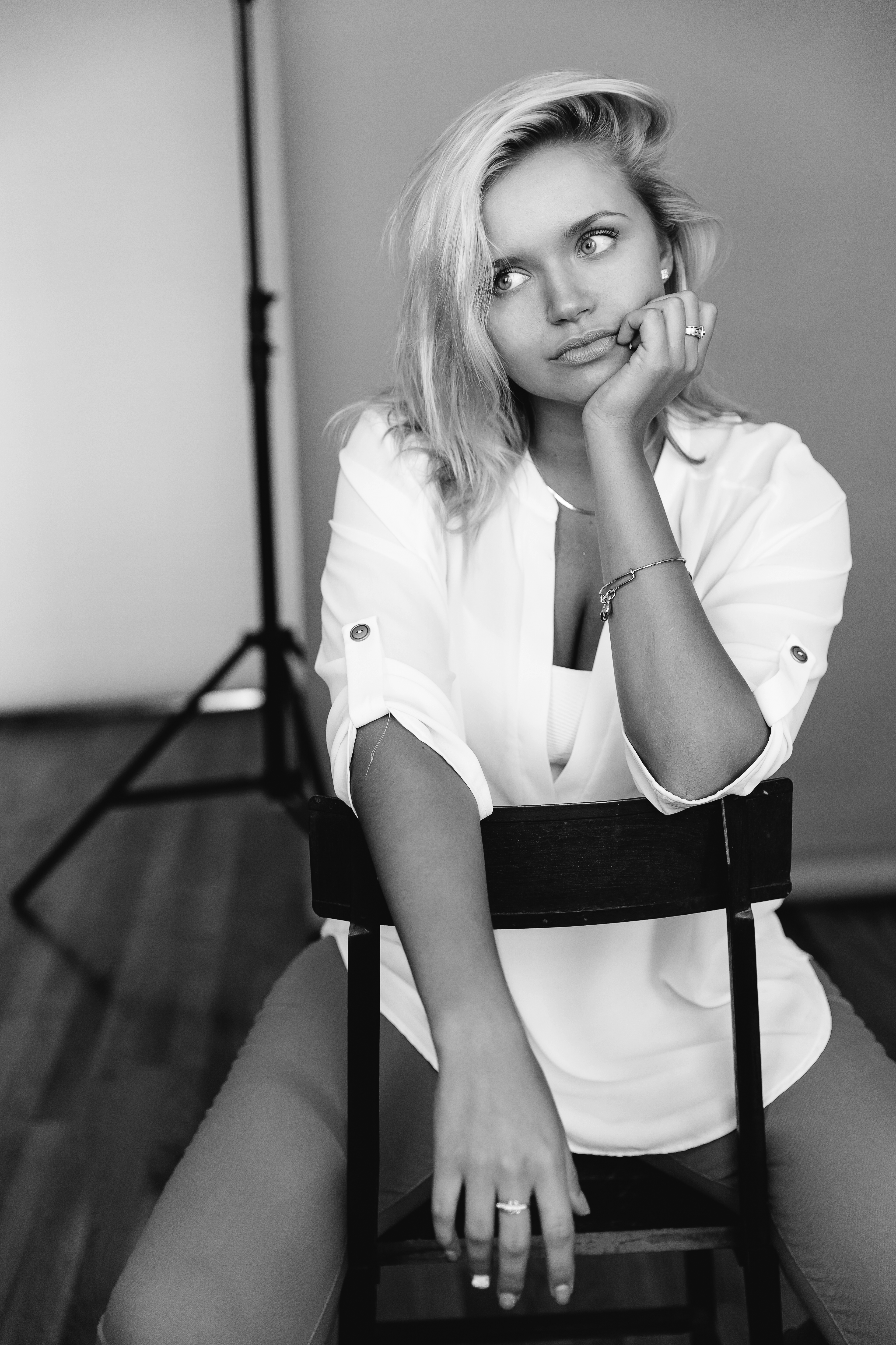 Actress Veronika Dash Photo Studio in Redhook, Brooklyn