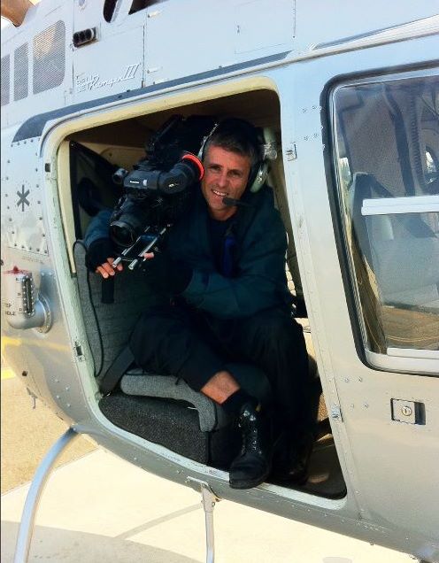 Helicopter shoot for PBS Saving the Oceans