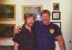 Chuck Norris and Bob DeBrino