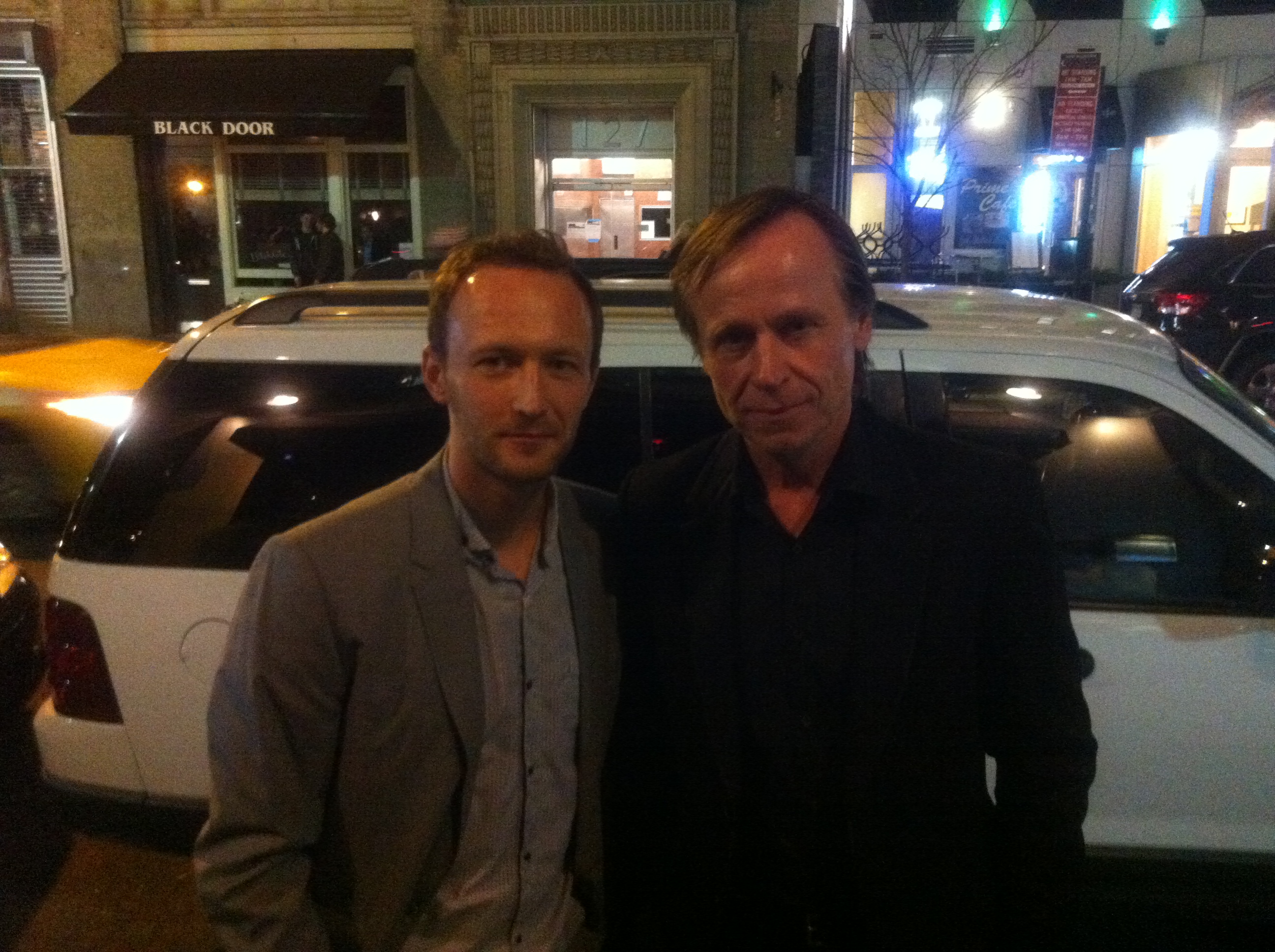 Alexander Mercury and Karel Roden at the cocktail party for Frankenstein's Army at TriBeCa FIlm Fest, 2013