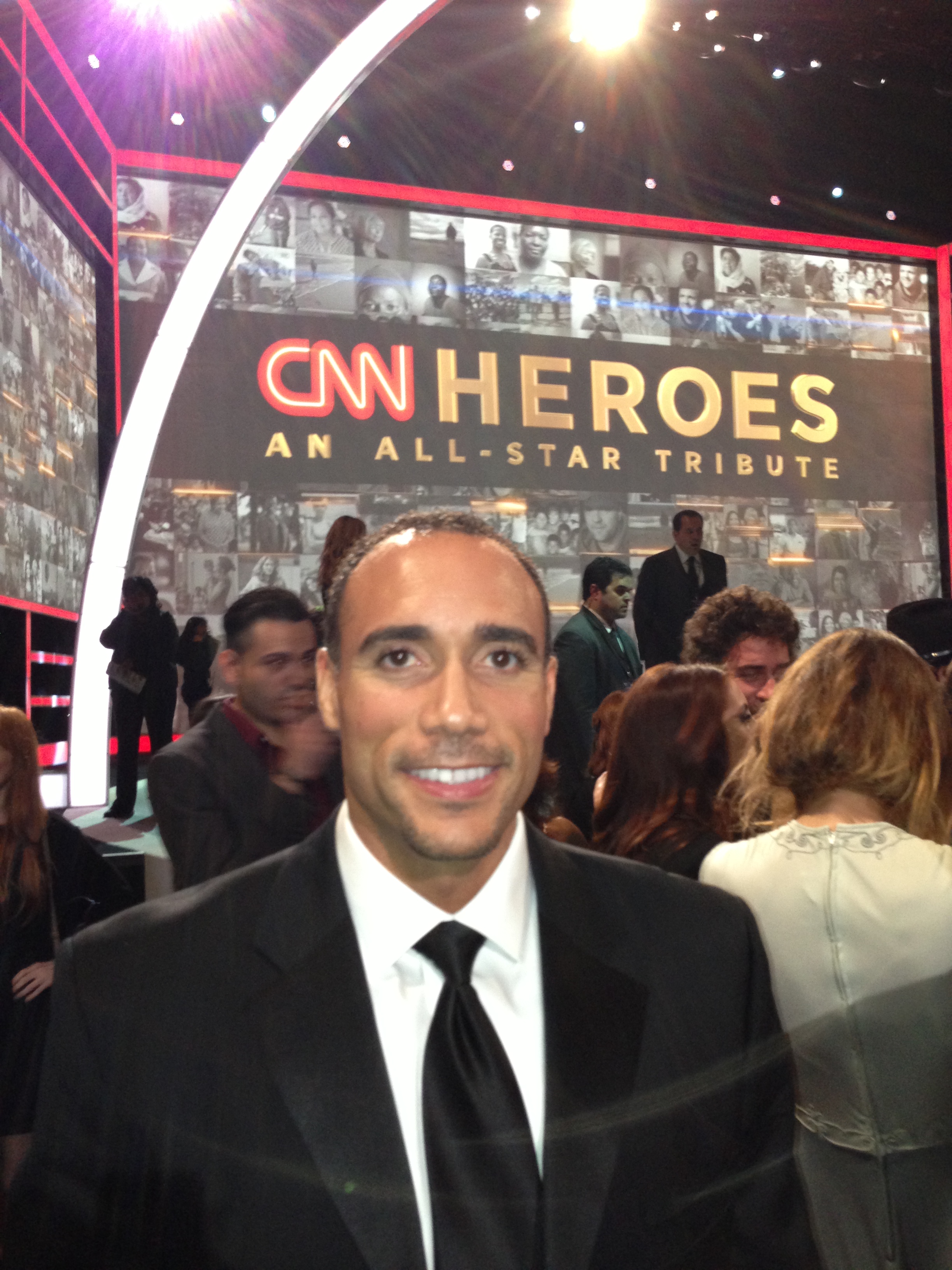 Shannon Mosley at the CNN Heroes Awards; 2012