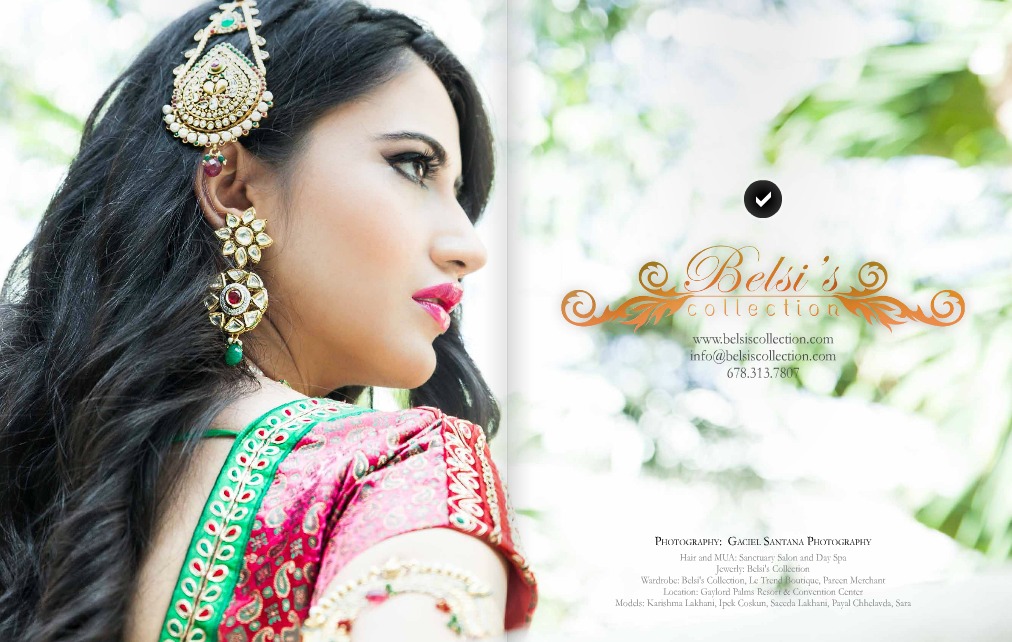 Karishma Lakhani in South Asian Bride Magazine