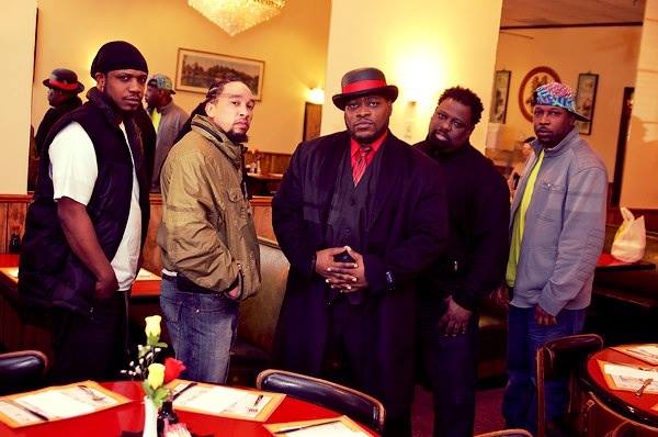 Tony B and his crew filming Web/TV series 