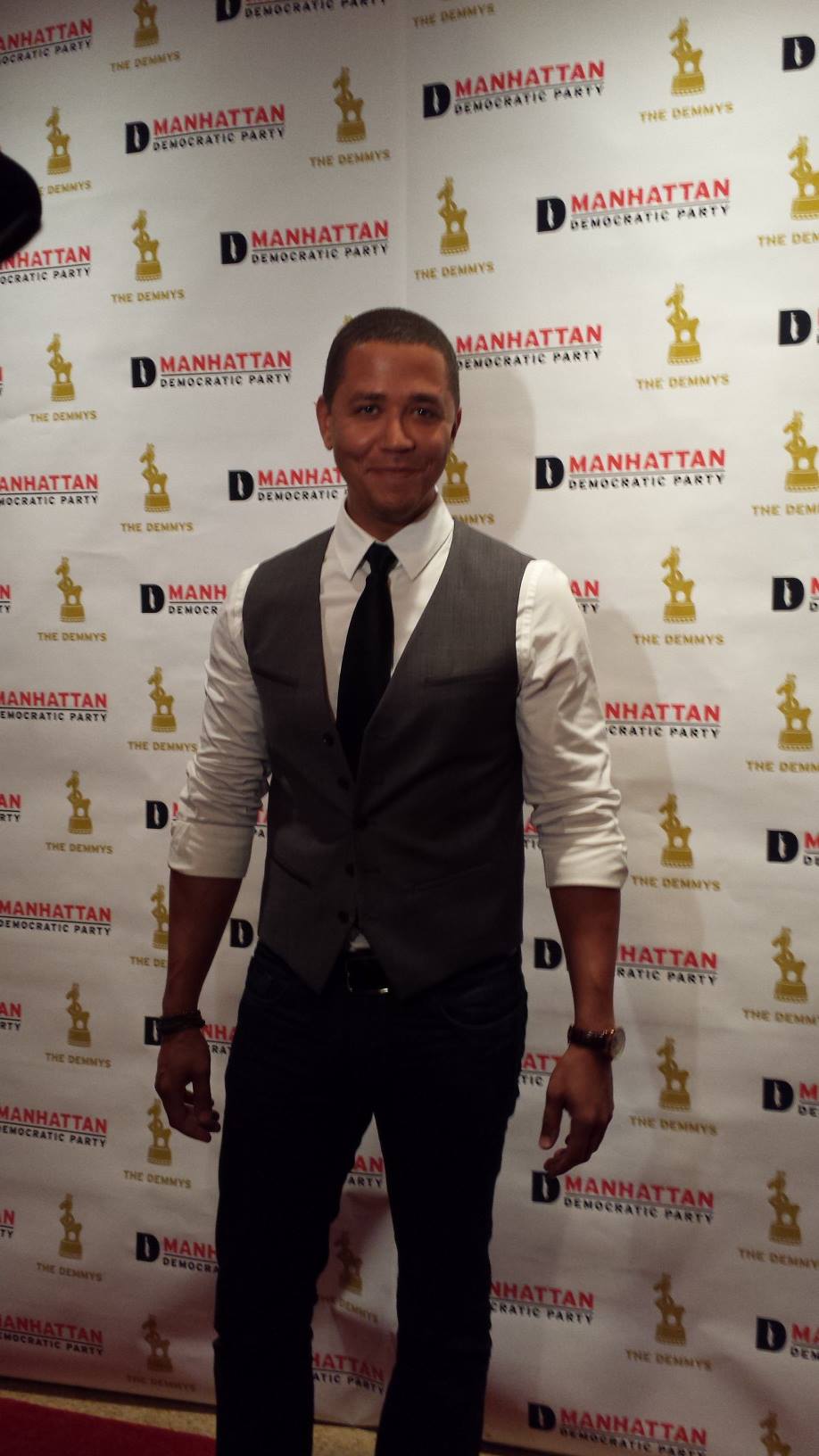 Red Carpet At Reggie Brown's Broadway Performance