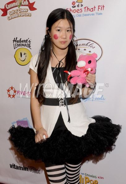 Actress Tina Q. Nguyen attends the Shoe Crew Halloween Bash at Rubix Hollywood on October 27, 2012.