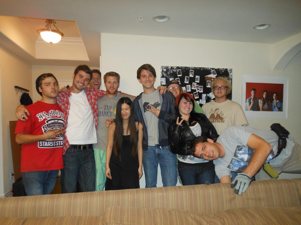 Actress Tina Q. Nguyen (Grudge Girl) and the cast and crew of the feature film 