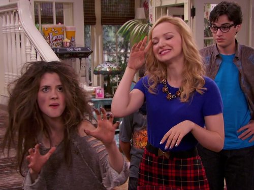 Still of Laura Marano, Joey Bragg and Dove Cameron in Liv and Maddie (2013)