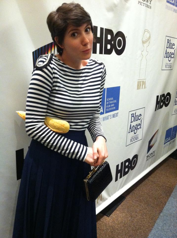 Christina Myers as 'Kiki de Baguette' at UCLA Screenwriters' Showcase