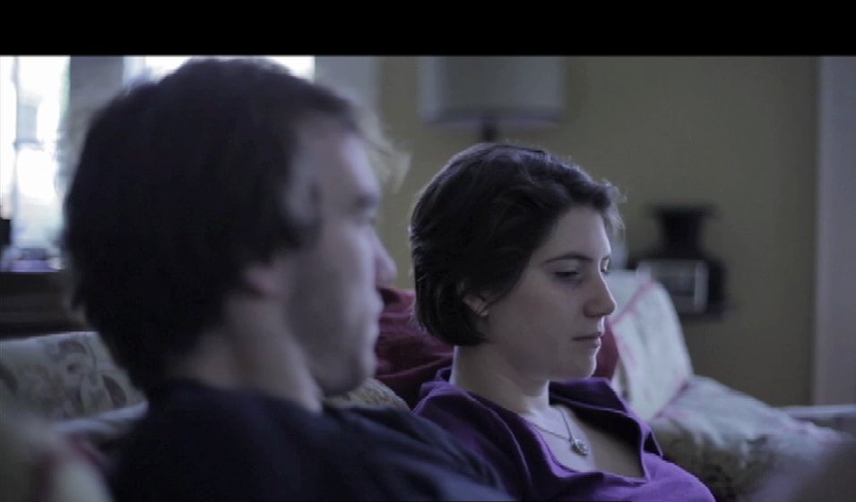 Still of Christina Myers from Falling Purple short film