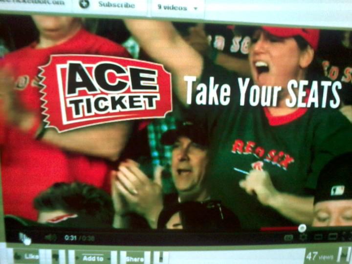 ACE TICKETS commercial 2012