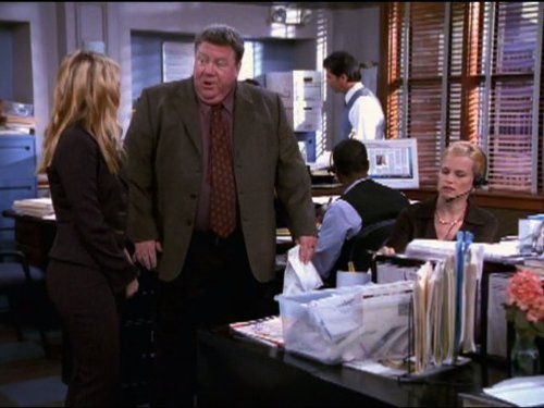 Still of George Wendt, Melissa Joan Hart and Dorie Barton in Sabrina, the Teenage Witch (1996)