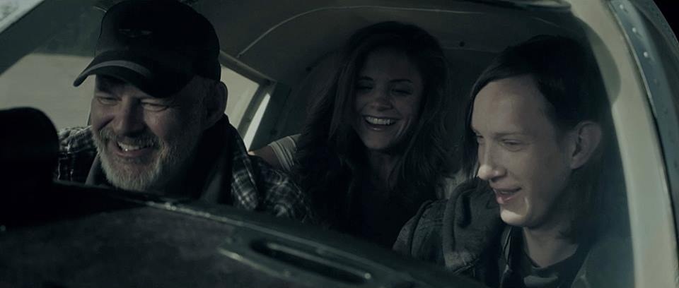 Jerry, Alison and Ricky. Still from Zombie Hunter