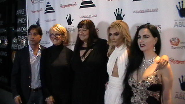 Alexis Kiley on the red carpet for S.I.A. (From right to left) Actress Alexis Kiley Caroline Burt (Dash Dolls E! Channel), Jodi Helm ( Founder of S.I.A.), Gahl Burt ( Former U.S. Secretary of State),