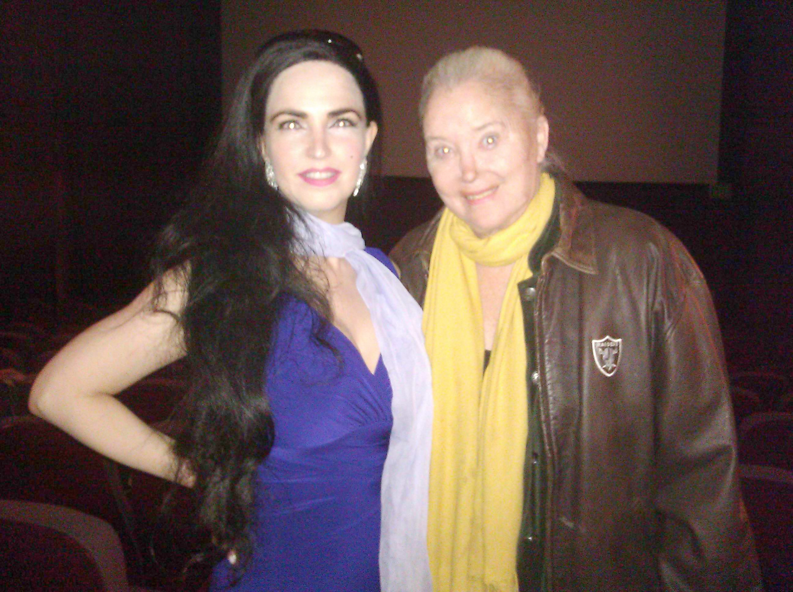 Actress Alexis Kiley and Actress Sally Kirkland at the -BROKEN ROADS THEATRICAL RELEASE- 12/14/12 Pasadena, Ca Broken Roads STARRING: Academy Award Nominee & Golden Globe Winner Sally Kirkland, Aidan Bristow, Shoshana Bush, Rolonda Watts, &#x