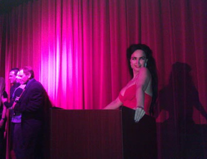 Alexis Kiley co-hosting the 6th Annual South Bay Music Awards 2012 @ the Normandie Casino