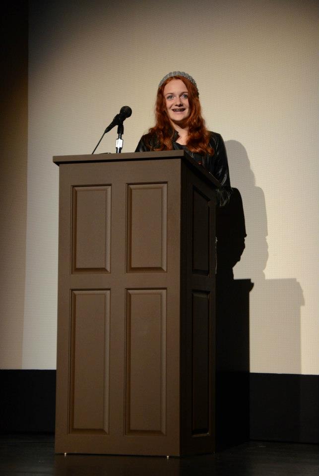 Acceptance Speech at 2012 Canton Film Festival. Perfect won first place in the mobile movie category.