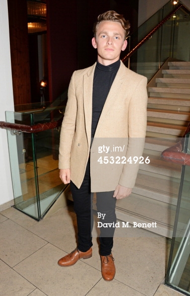 Lewis Reeves attends press Night of 'My Night with Reg' at Hospital Club, Covent Garden London.
