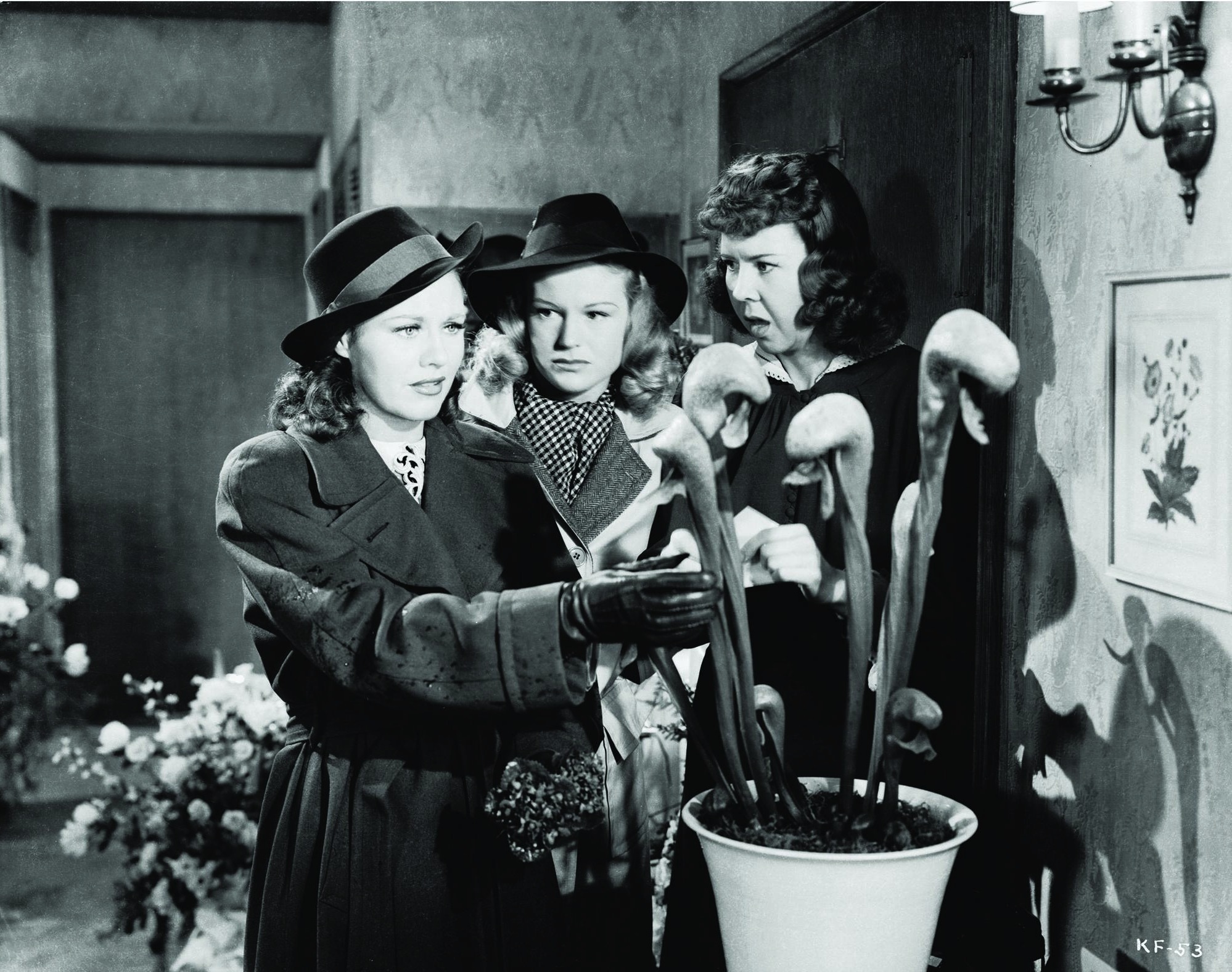 Still of Ginger Rogers, K.T. Stevens and Mary Treen in Kitty Foyle (1940)