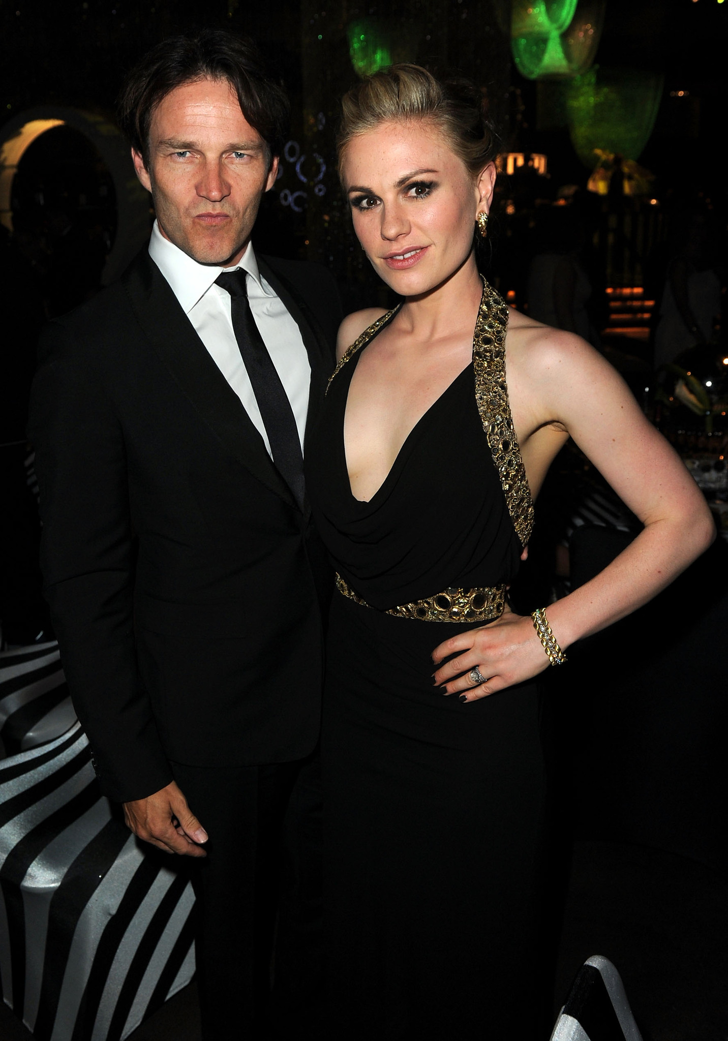 Anna Paquin and Stephen Moyer