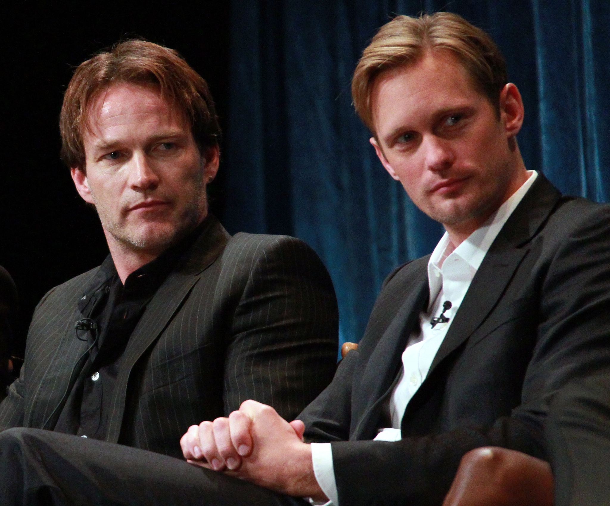 Alexander Skarsgård and Stephen Moyer