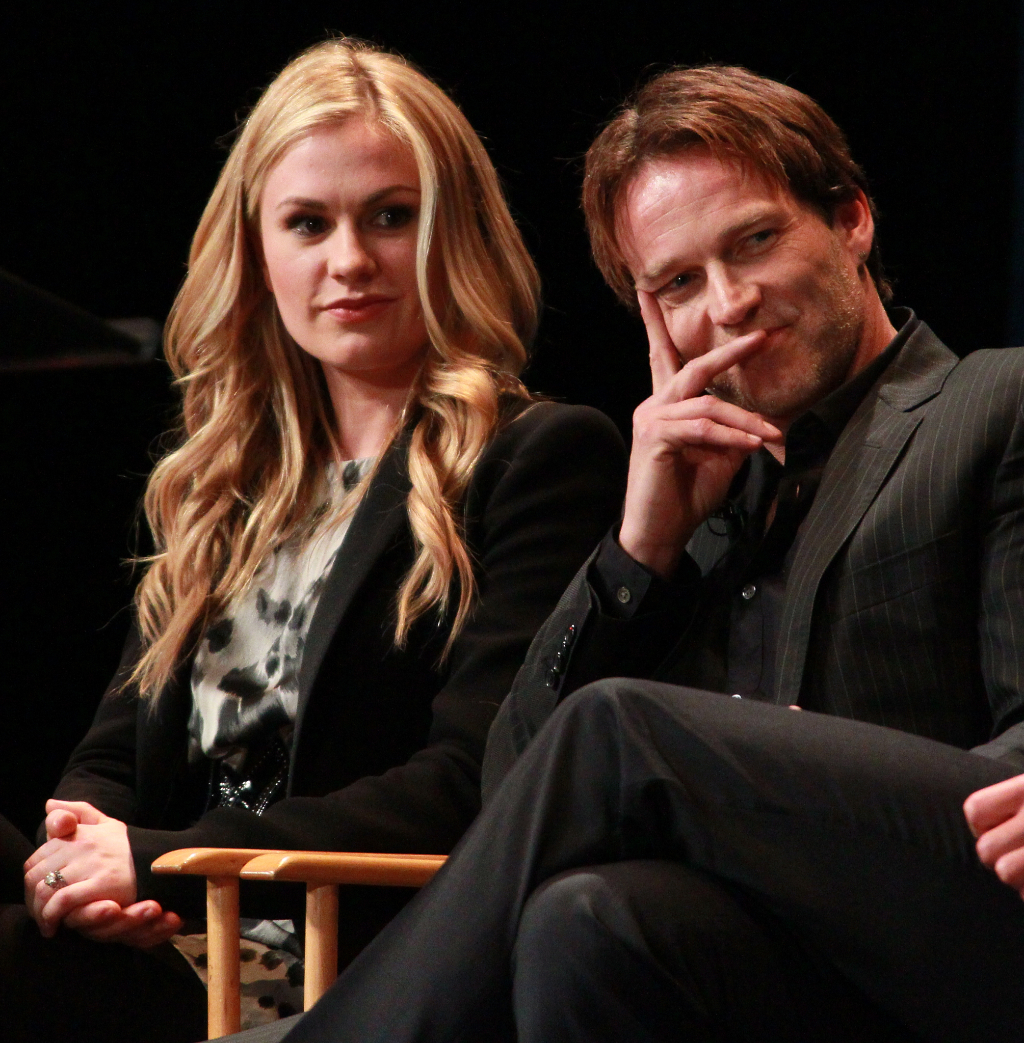 Anna Paquin and Stephen Moyer