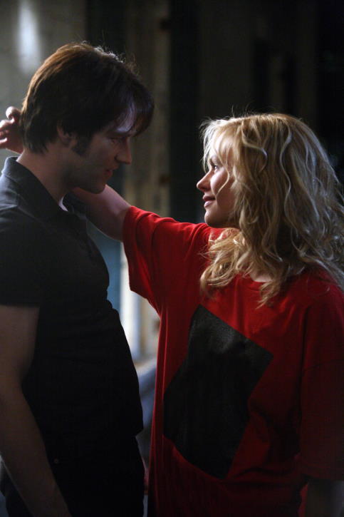 Still of Anna Paquin and Stephen Moyer in Tikras kraujas (2008)