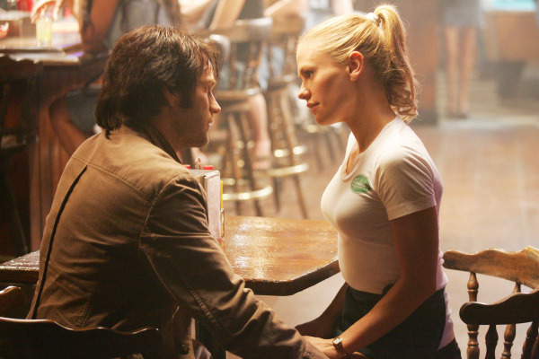 Still of Anna Paquin and Stephen Moyer in Tikras kraujas (2008)