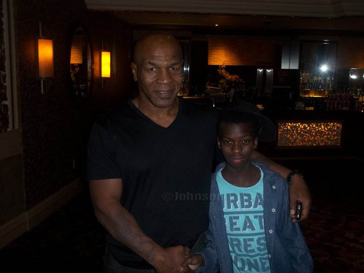 Tim Johnson Jr & Mike Tyson