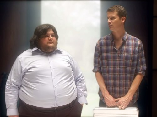 Still of Daniel Tosh and Joseph Carl White II in Tosh.0 (2009)