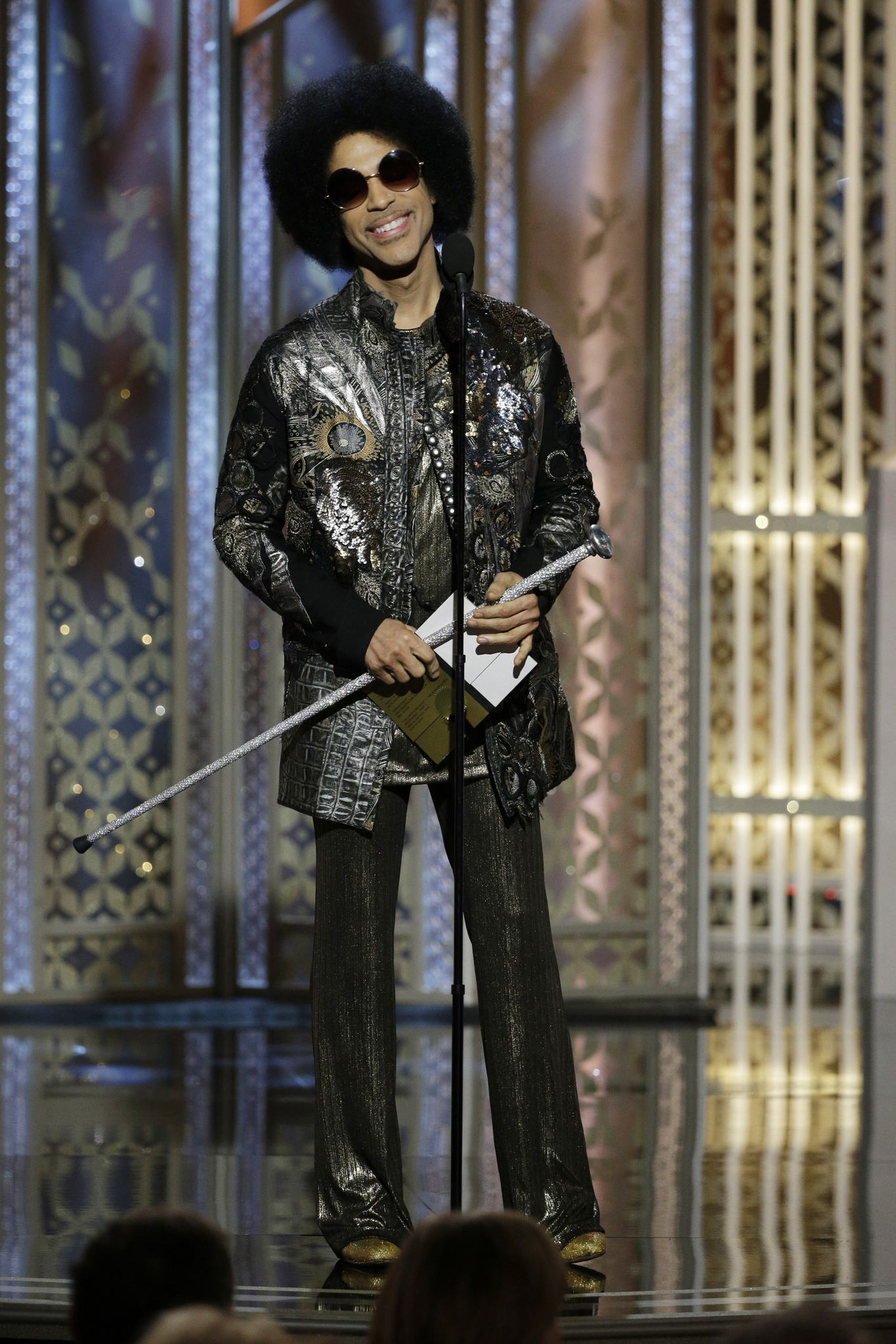 Prince at event of 72nd Golden Globe Awards (2015)